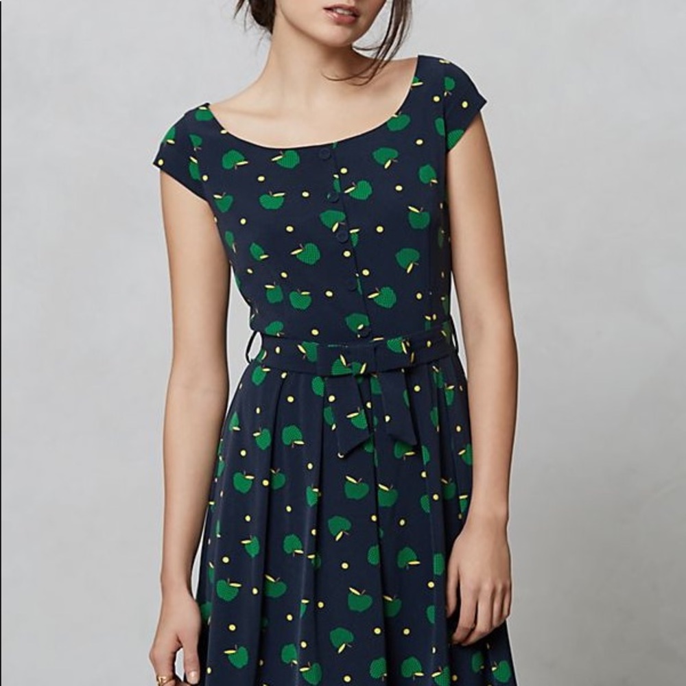 Anthropologie Ginger Gold Dress by Karen Walker